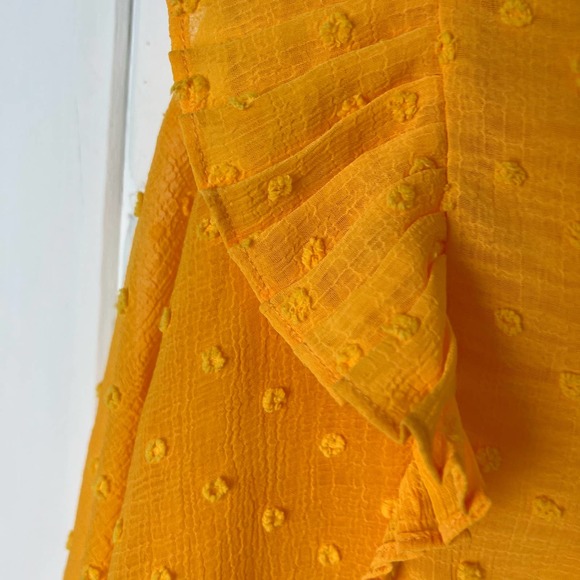 Anthropologie Ruffle Haida Boho Peasant Blouse - Picture 9 of 12